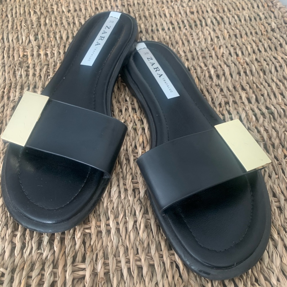 Black Zara Sandals
